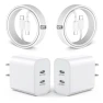 Thumbnail Dual Port Fast Wall Charger with USB C Cable