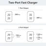 Thumbnail Dual Port Fast Wall Charger with USB C Cable