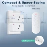 Thumbnail Remote Control Outlet Plug, HOMATTER