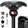 Programmable Bike Tail Light with Eyes, mianduijifengba