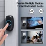 Thumbnail Wireless Doorbell with 2 Buttons — Video Doorbell, SECRUI