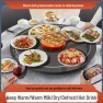 Smart Temperature-Controlled Dining Table and Food Warmer, Deals Supermarket