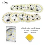 Warm White/White Smart IC Driver LED Chip Light Plate Bulb Lamp, Beihaig