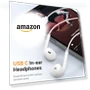 Thumbnail Wired Earphones with USB-C Connector — In-Ear Headphones, Lanteso