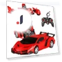 Electric Remote Control Car 2 in 1 — Interactive Figures & Robots, LYZRC