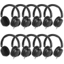 Thumbnail Kids Headphones Bulk Pack for School, HD Mic Stereo Sound Over-Ear, Comfortable Fit, Foldable, Wired, A+ Scholars