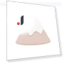 Mini Silicone Touch Snow Mountain Night Light — Night Lights, Binchi Lighting Appliances