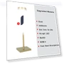Retro USB Rechargeable Touch Bedside Lamp — Desk & Table Lighting, Binchi Lighting Appliances