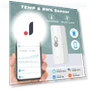 Smart Humidity and Temperature Sensor — Home Climate Control, Refreshing Home