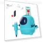 Automatic Drawing Robot Toy — Interactive Learning Devices, Safety toy