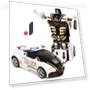 Automatic Transform Robot Model Car — Interactive Figures & Robots, take6365