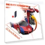 Mini 2-in-1 RC Car Robot Transformer — Interactive Figures & Robots, GYROBALL