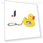 Electric Shock Duck Keychain — Gag Toys & Jokes, HonorBond