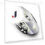 Ergonomic Rechargeable Breathable Lamp, Silent Wireless Gaming Mechanical Mouse — Mouse Pads, Uav parts center