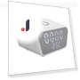 Smart Digital Alarm Clock with Wireless Charger — Alarm, Honor Electronics