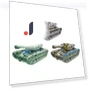 Transforming Robot Tank Spinner — Stress Relievers, DODO Beauty