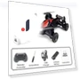 2-in-1 Radio-Controlled Drone Land-Air — Remote Control Aircraft, JJRC