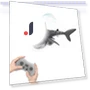 Remote Control Shark Spray Water Toy — Aquatic Vehicles, JJRC
