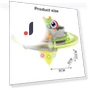 Tumbler Robot Spinner Toy — Spinning Tops, MagicMonkey