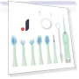 Waterproof Electric Toothbrush with 5 Brush Heads — Chargers, VITA Dogdog Smartwear