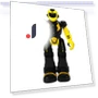 Mechanical Military Police Intelligent Robot — Interactive Figures & Robots, iPlay