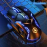 Silent Wired Gaming Mouse with Backlight, SwiftNex