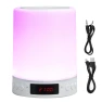 Bluetooth Speaker, Alarm Clock, Color Night Light, Electric1
