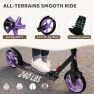Thumbnail Foldable Kick Scooter with Adjustable Handlebar, WAYPLUS