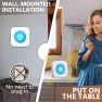 Thumbnail Wireless Doorbell with Portable Receiver and Touch Button — Video Doorbell, JSIEEM