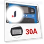 MPPT Solar Charge Controller with Dual USB and LCD Display — Chargers, Timeless Home