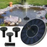 Solar Powered Floating Fountain Pump for Bird Bath, LIAESMART Home