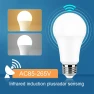 LED Motion Sensor Lamp — Smart Light Bulb, Serene Homes