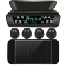 Solar Powered Smart Car TPMS LCD Display, Rustic Elegance House