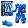 Mini Force 5 Styles X Lucybot Lucy Bot Ranger Transformer Car Robot Toy, TinyJoy
