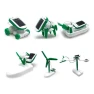 Solar-Powered Robot Toy Set 6-in-1, Home Textile Star