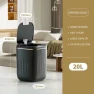 Touch Electric Trash Can with UV Lamp, JOHO - CarGear