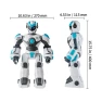 RC Robot Toys Mechanical Combat Police Early Education Intelligent Robot Electric Singing Children's Birthday Gift, SucceBuy