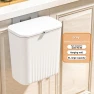 Wall-mounted trash bin 9L for kitchen cabinet storage, COOKING-MALL