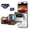 Dual Camera 4K Dash Cam, Zen-Japan Electronics
