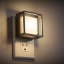 Modern Small Wall Plug in Night Lamp, QIANBAIDI