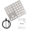Bluetooth-Compatible Wireless Numeric Keypad — Bluetooth Keyboard, SEOBIOG