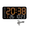 Digital Wall Clock with Large Display — Clocks, Cherish Clock