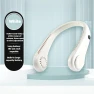 Portable Neck Fan with Digital Display, Lntelligent Living Hall