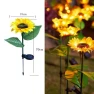 Solar Sunflower Street Lamp, LIUXING Fire Solar Lamp