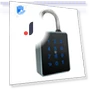 Fingerprint Padlock Keyless Smart Padlock — Padlocks & Hasps, Homedepot