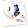 Wireless Earbuds with LCD Display — In-Ear Headphones, Junmaocun