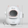 Automatic Cleaning Robotic Cat Litter Box — Self-Cleaning Litter Box, Rainbow Rain