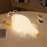 Cute Goose Silicone Kids Night Light, Exquisite goods home furnishing