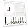 Filter Set for Household Robot Vacuum Parts — Canister, Garen