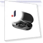 Bluetooth Headset with Dual Microphones and Noise Cancellation — Headsets, QUEED
